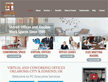 Tablet Screenshot of pcexecutiveservices.com